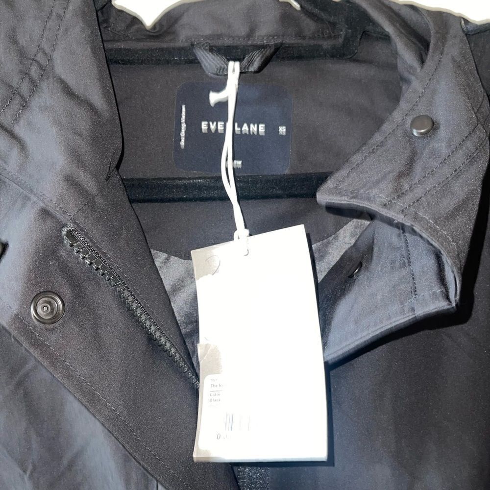 Everlane The ReNew Anorak Hooded Coat Size Extra Small - Picture 4 of 10